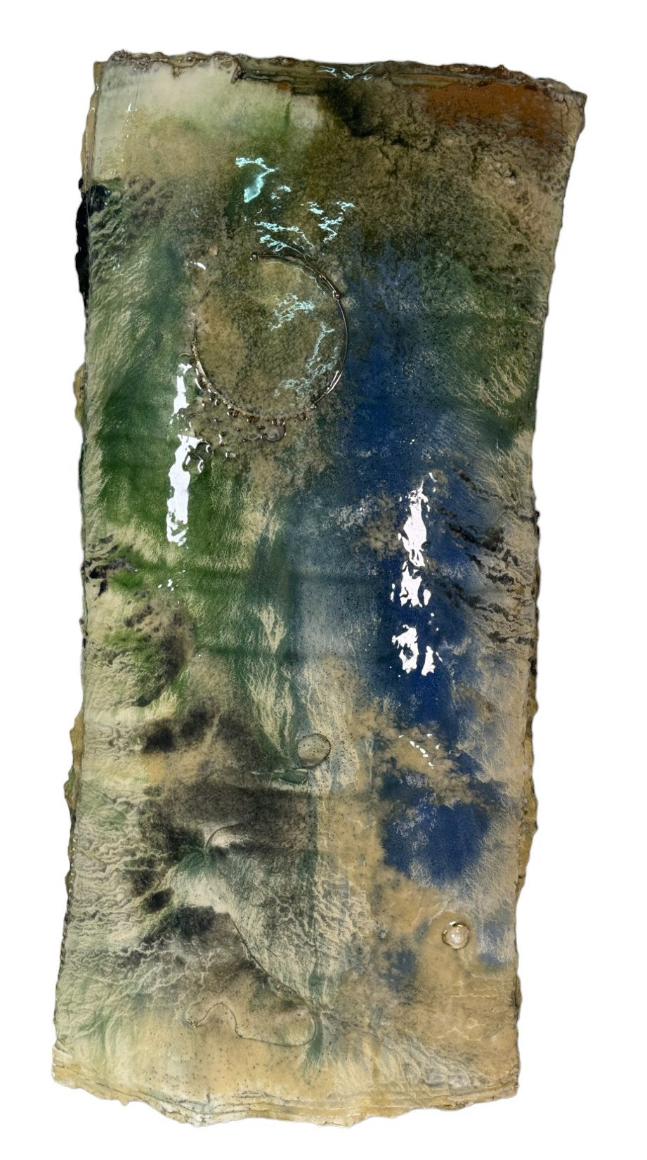 ERICK "FOSSILS WE LEAVE BEHIND" MIXED MEDIA , 2016