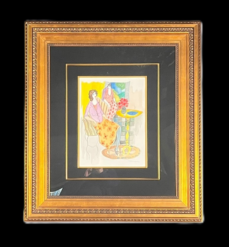 ORIGINAL WATERCOLOR BY ITZCHAK TARKAY