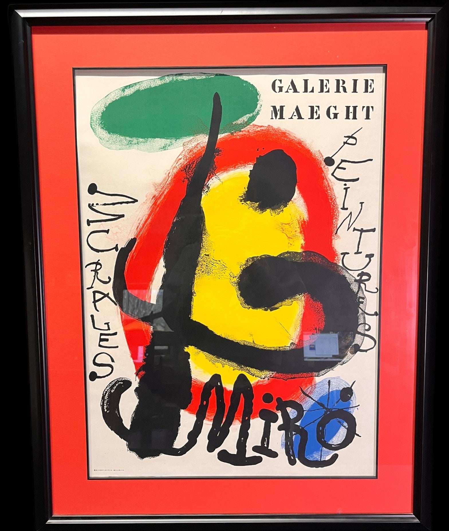 GALERIE MAEGHT MIRO  POSTER