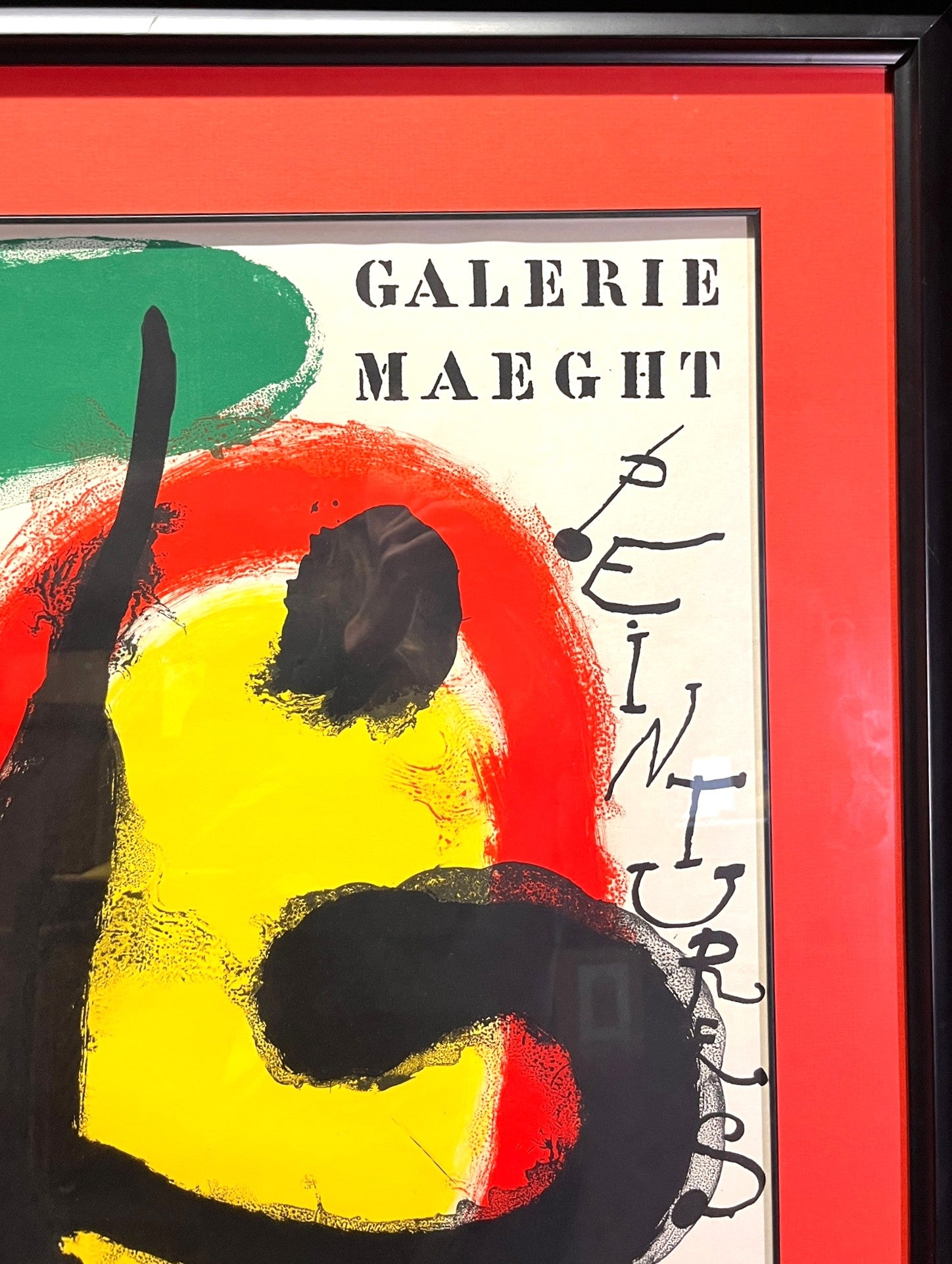 GALERIE MAEGHT MIRO  POSTER
