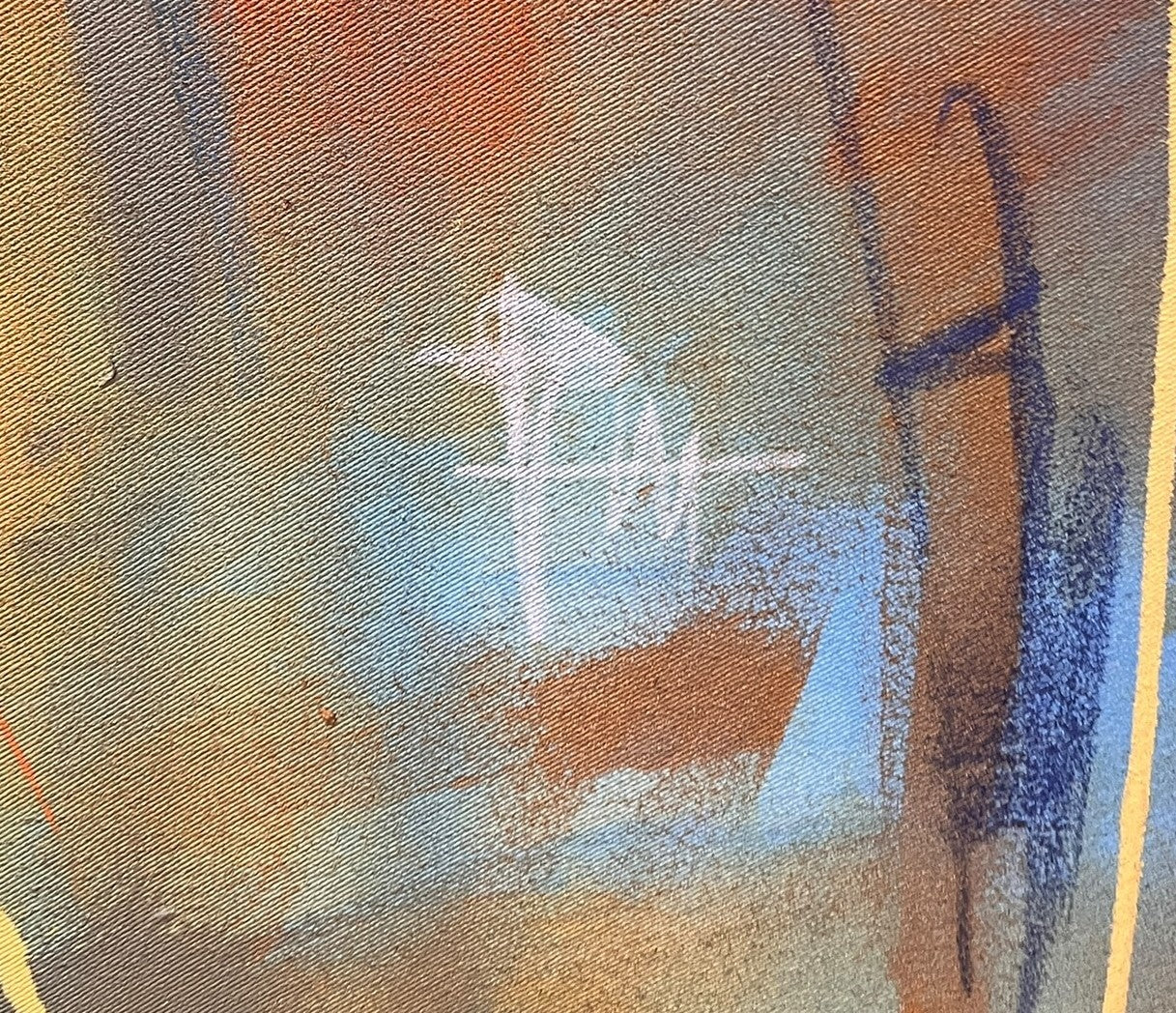 MULTICOLOR ABSTRACT BY A.S. JAMES