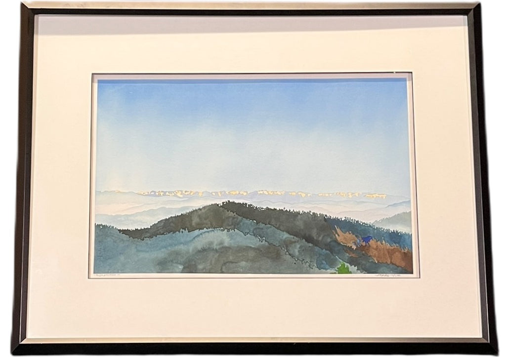 "FAR PAVILLIONS" WATERCOLOR BY MARC CASTELLI