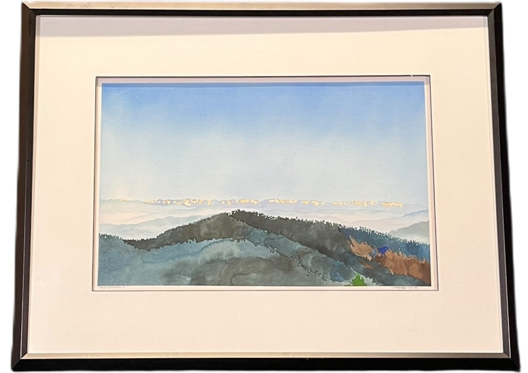 "FAR PAVILLIONS" WATERCOLOR BY MARC CASTELLI