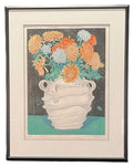 "ROMAN VASE" WOODBLOCK PRINT BY JAMES MONSO