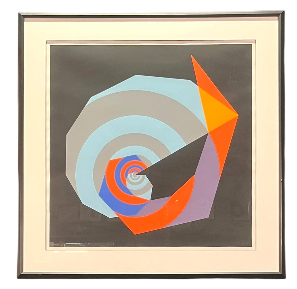 "DEEP GATE" SERIGRAPH BY HERBERT BAYER