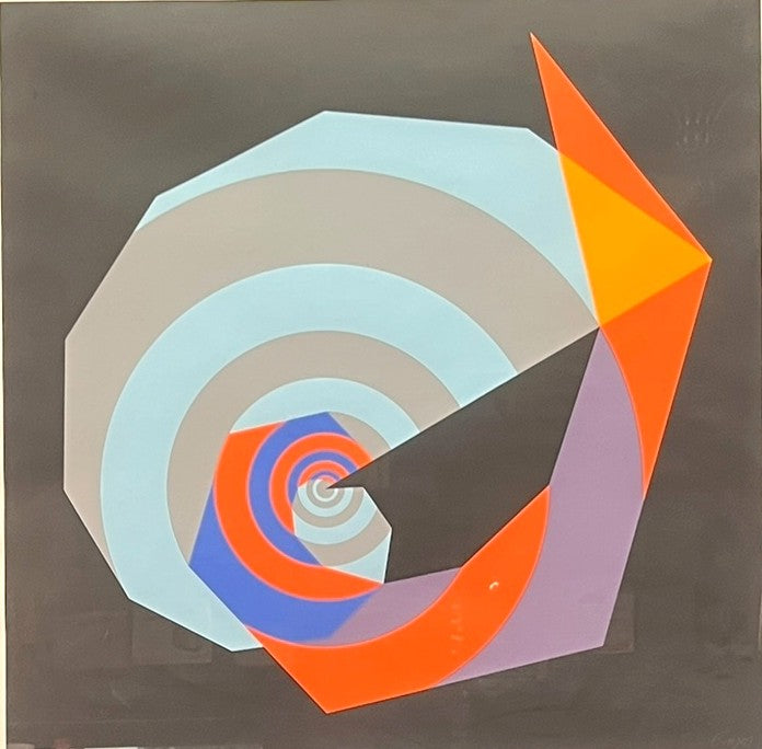 "DEEP GATE" SERIGRAPH BY HERBERT BAYER