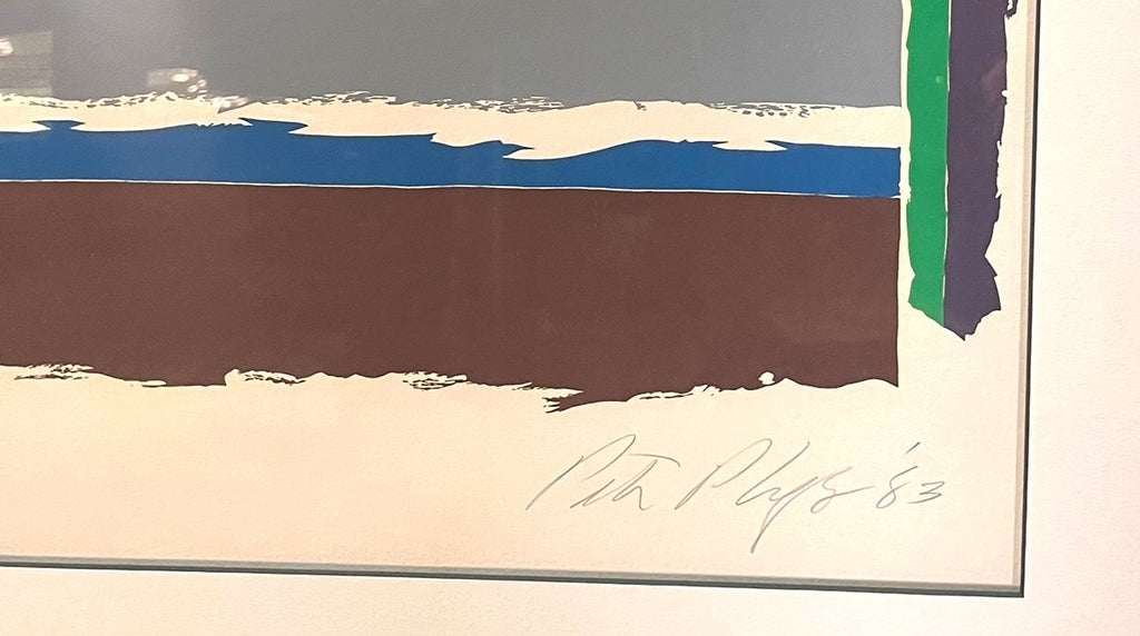 "LINCOLN CENTER" SERIGRAPH BY PETER PLAGENS