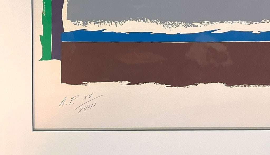 "LINCOLN CENTER" SERIGRAPH BY PETER PLAGENS