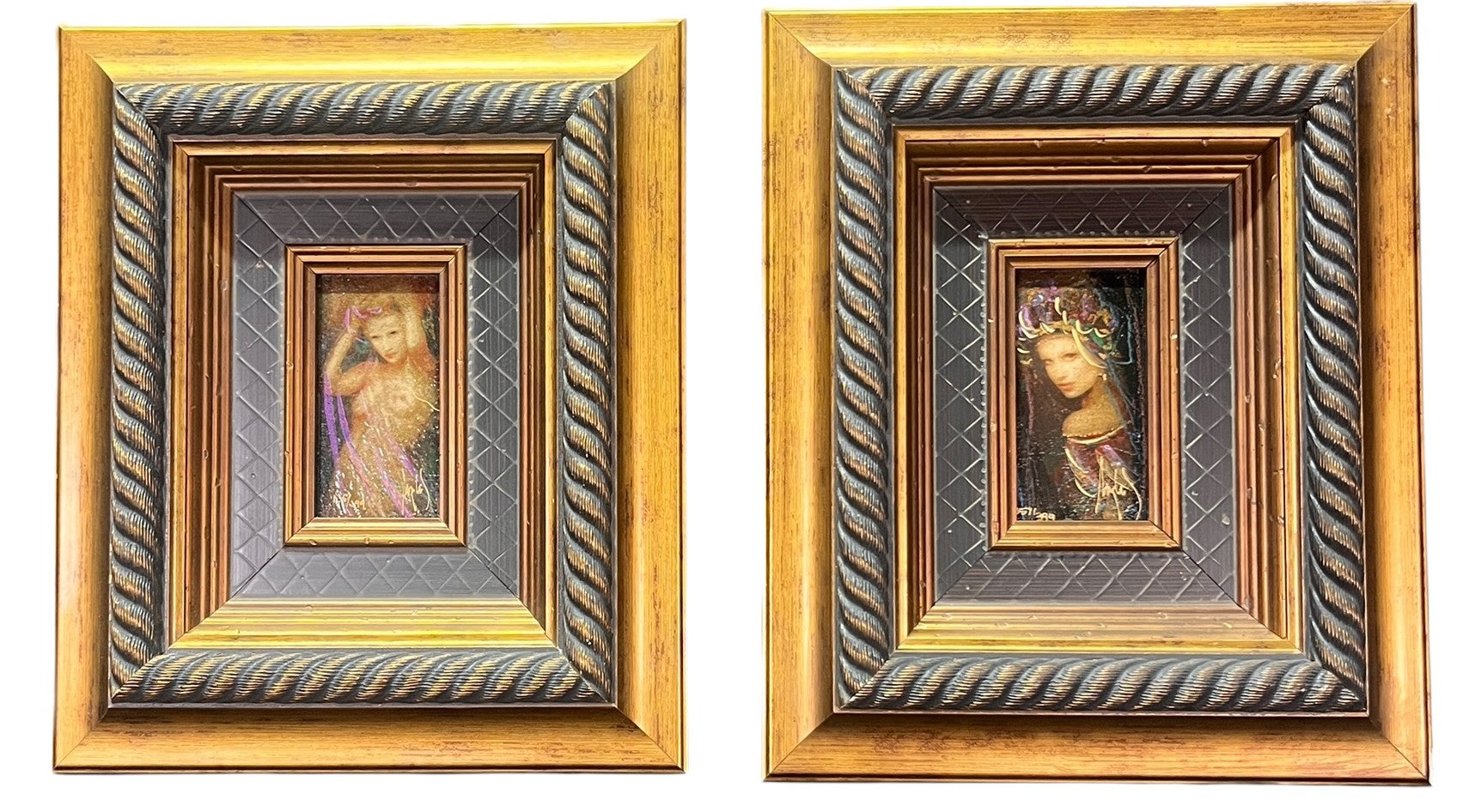 CSABA MARKUS "PRIMAVERA & LA BELLA" SERIGRAPHS