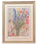 MARC CHAGALL "LES LUPINS BLEU" LITHOGRAPH #323/500