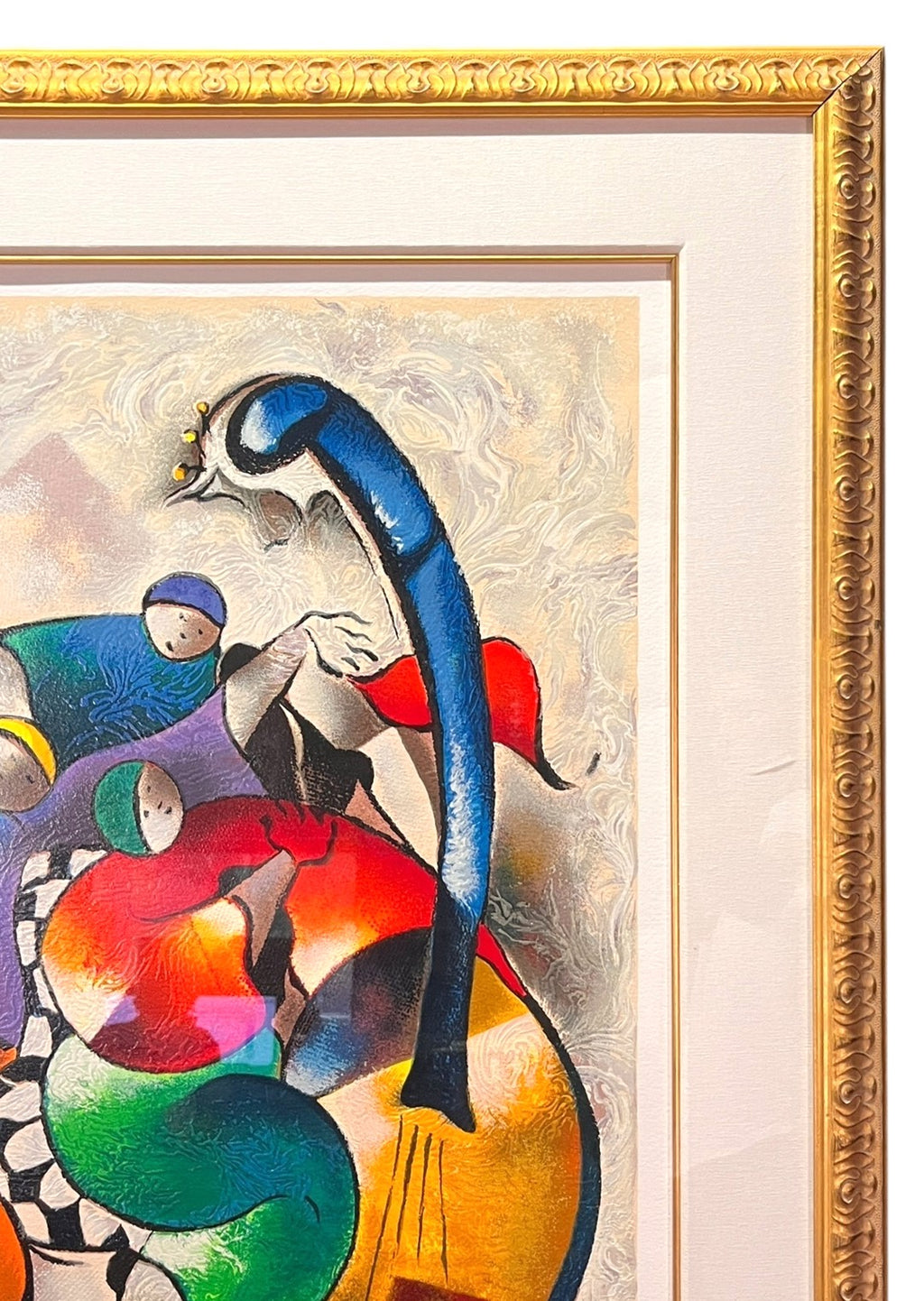 DAVID SCHLUSS "OUR SONG" SERIGRAPH, EDITION #208/3