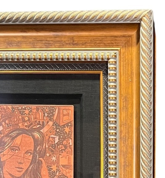 "EL DORADO" MIXED MEDIA  ART BY CASABA MARKUS