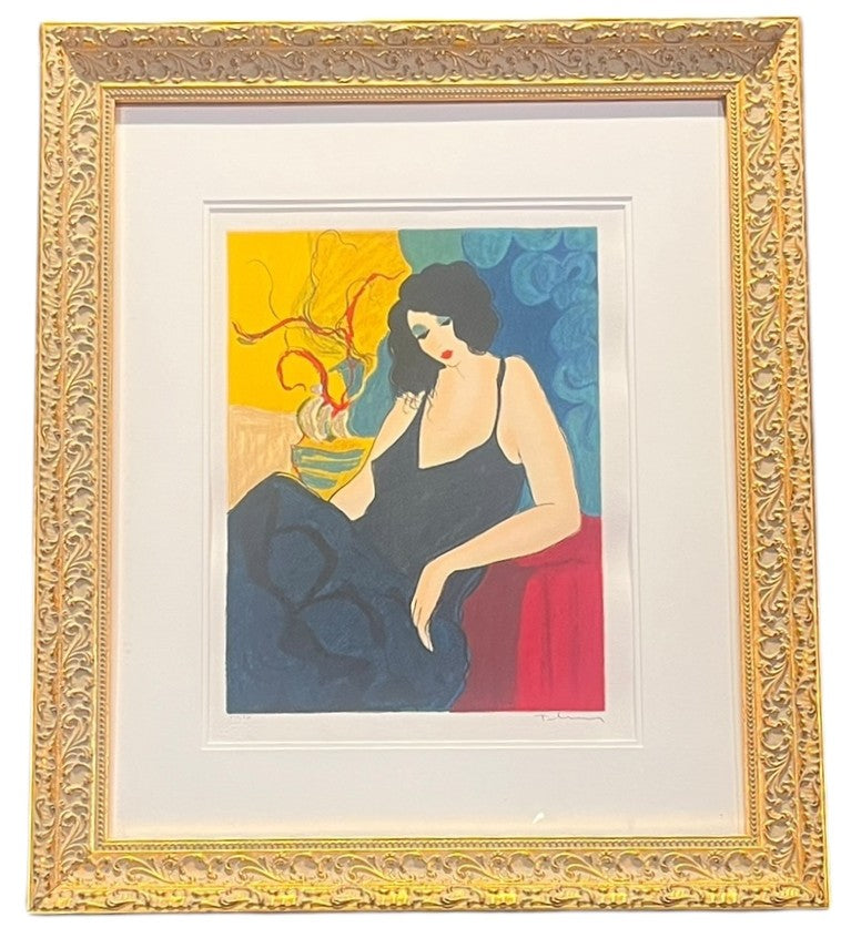 ORIGINAL WATERCOLOR ON PAPER BY ITZCHAK TARKAY
