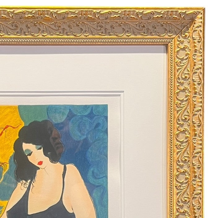 ORIGINAL WATERCOLOR ON PAPER BY ITZCHAK TARKAY