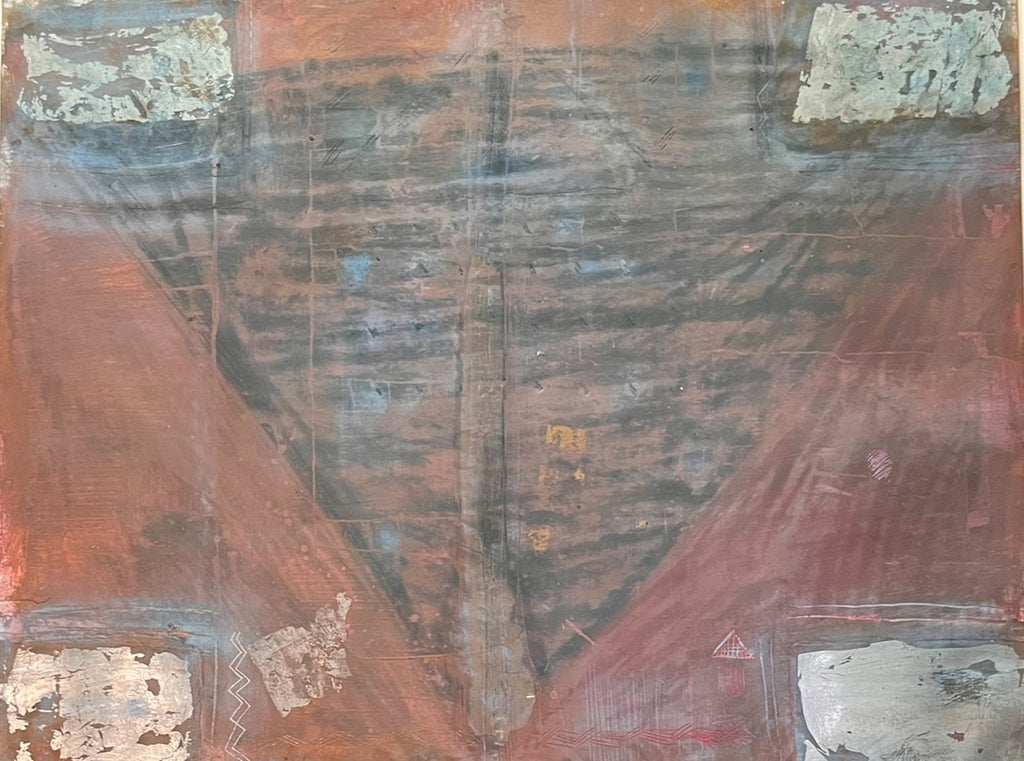 PAINT ON PAPER MIXED MEDIA BY PRUNEDA