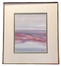 ABSTRACT  LANDSCAPE SIGNED BY ARTIST