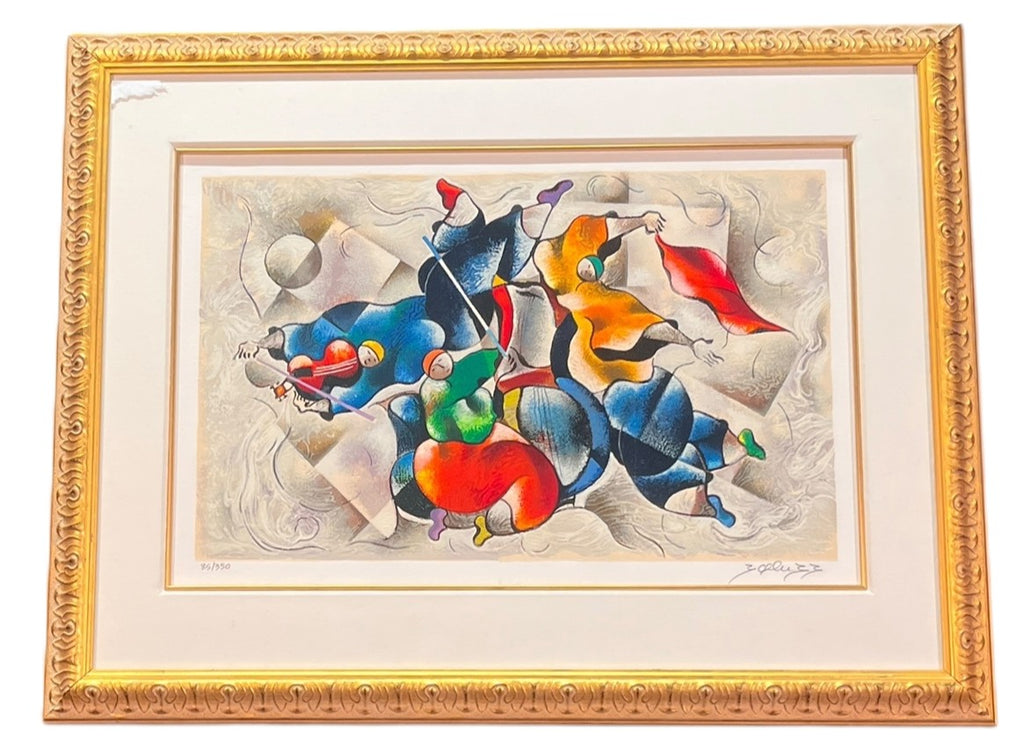 DAVID SCHLUSS "RHAPSODY"  LITHOGRAPH, ED. #85/350
