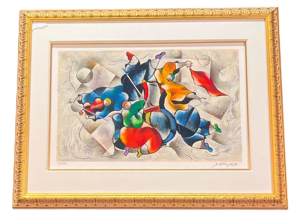 DAVID SCHLUSS "RHAPSODY"  LITHOGRAPH, ED. #85/350