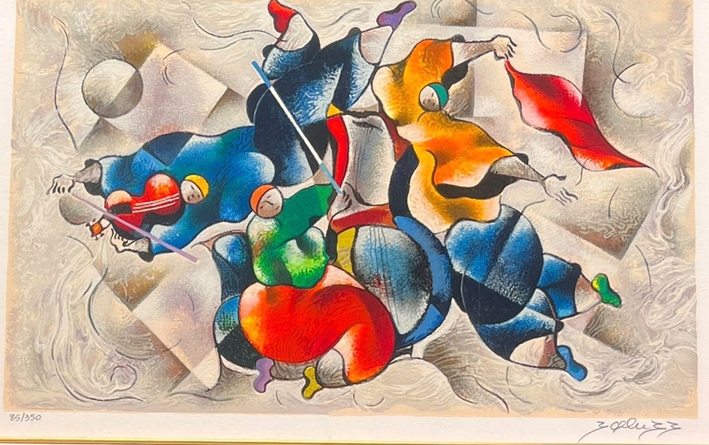 DAVID SCHLUSS "RHAPSODY"  LITHOGRAPH, ED. #85/350