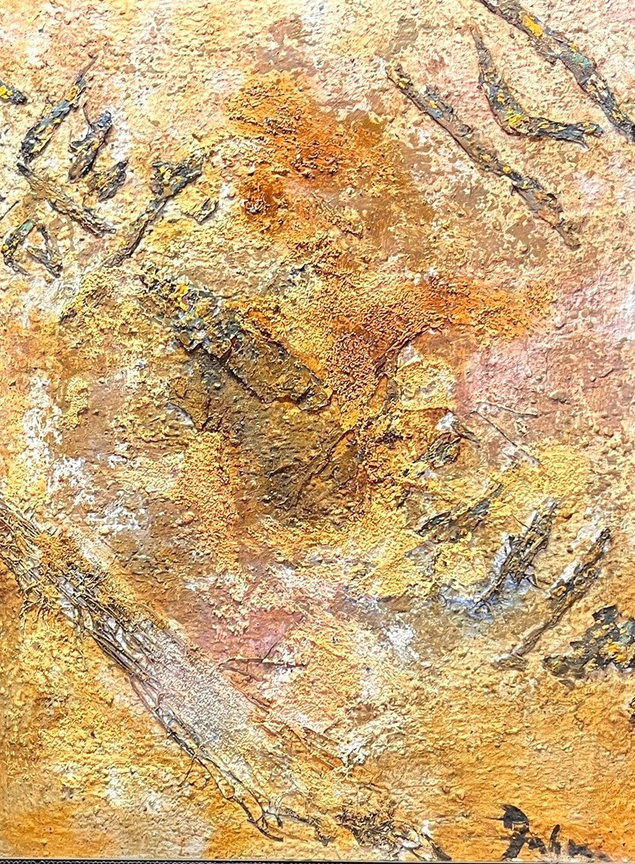 ABSTRACT PAINTING BY KARL FRED DAHMEN