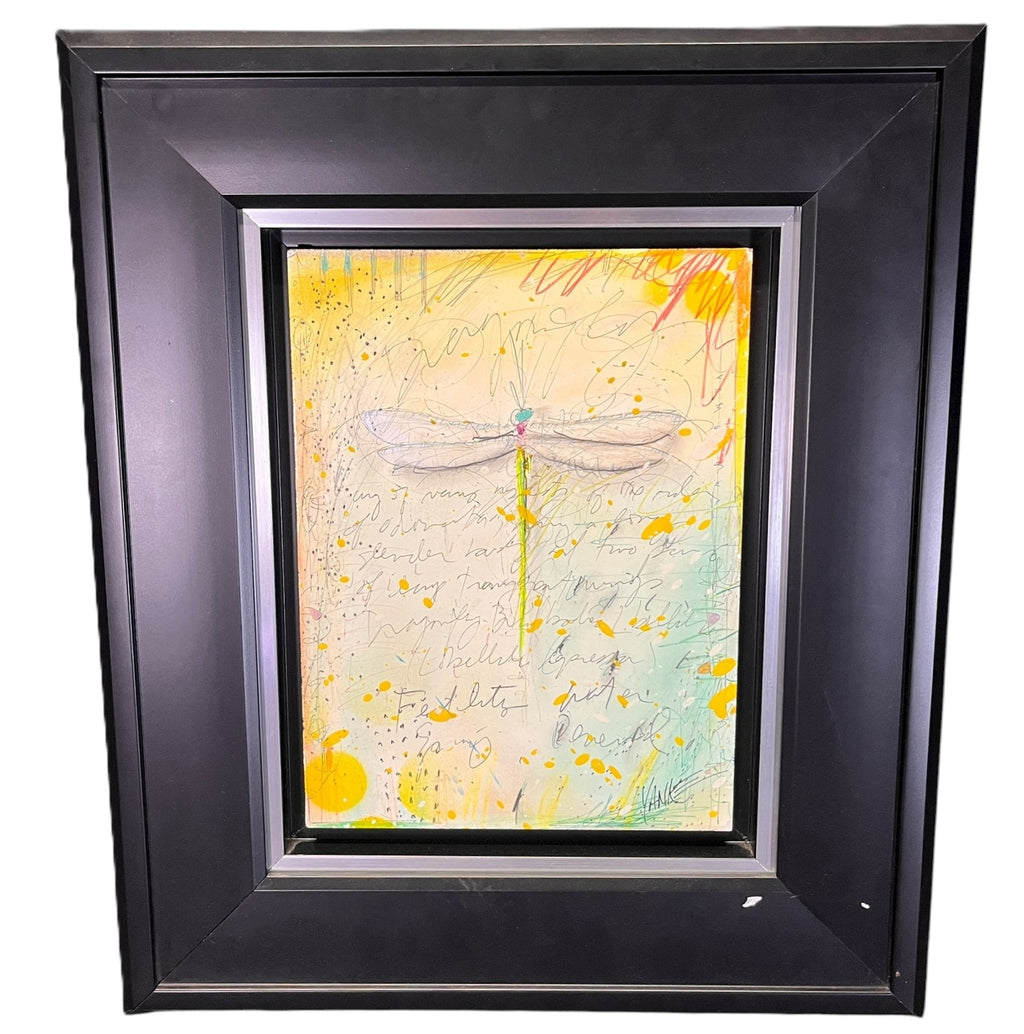 TIM YANKE "DRAGON FLY (111411-94) MIXED MEDIA