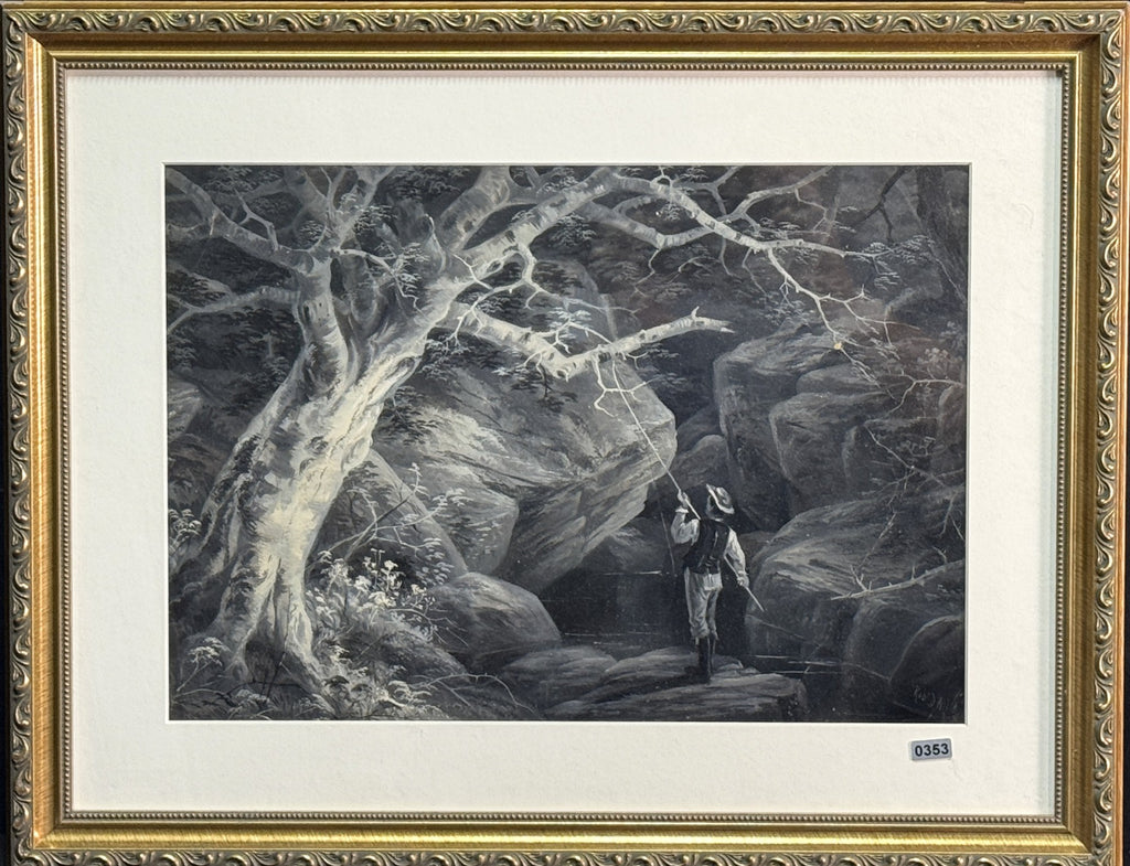 "THE TROUT STEAM," PAINTING BY RICHARD WILKIE