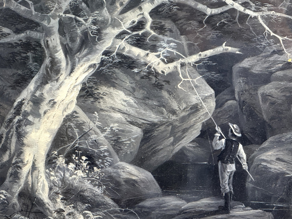 "THE TROUT STEAM," PAINTING BY RICHARD WILKIE