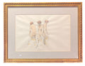 WILLIAM ANZALONE "NUDE FEMALES" DRAWING