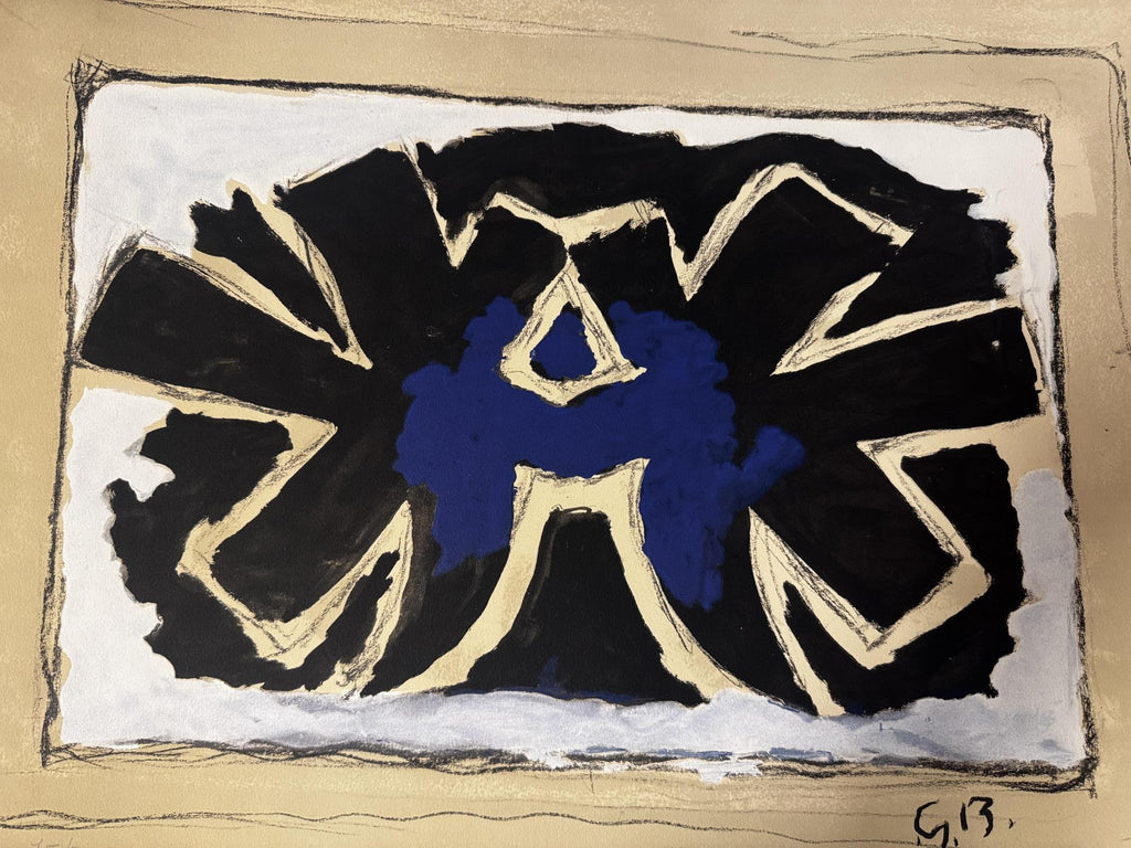 GEORGE BRAQUE ABSTRACT LITHOGRAPH ED. #75/250