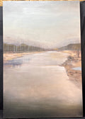 IMPRESSIONIST RIVER SCENE LANDSCAPE PAINTING