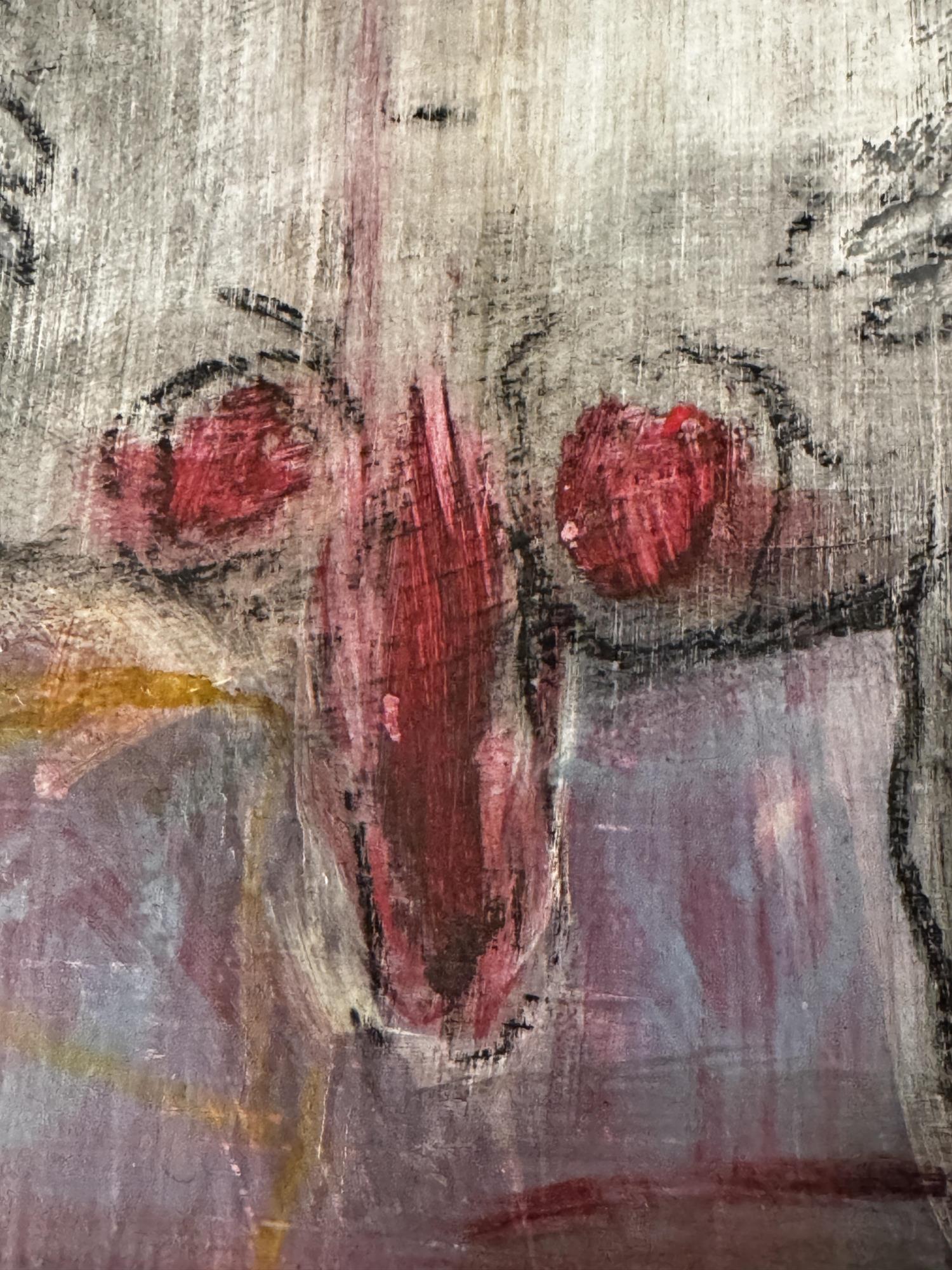 FRANCIS NEWTON SOUZA OIL ON PANEL