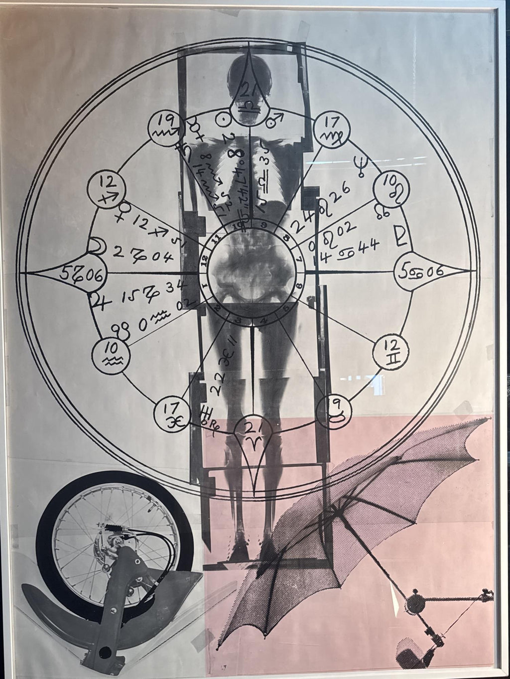ROBERT RAUSCHENBERG ABSTRACT LITHOGRAPH, 1968