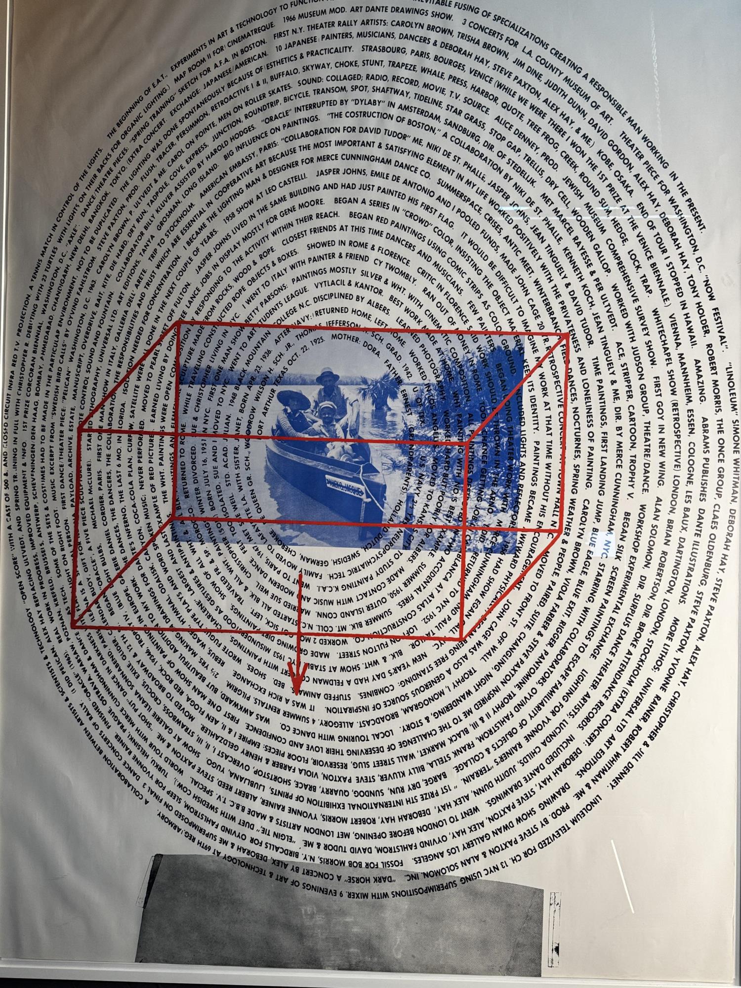 ROBERT RAUSCHENBERG ABSTRACT LITHOGRAPH, 1968