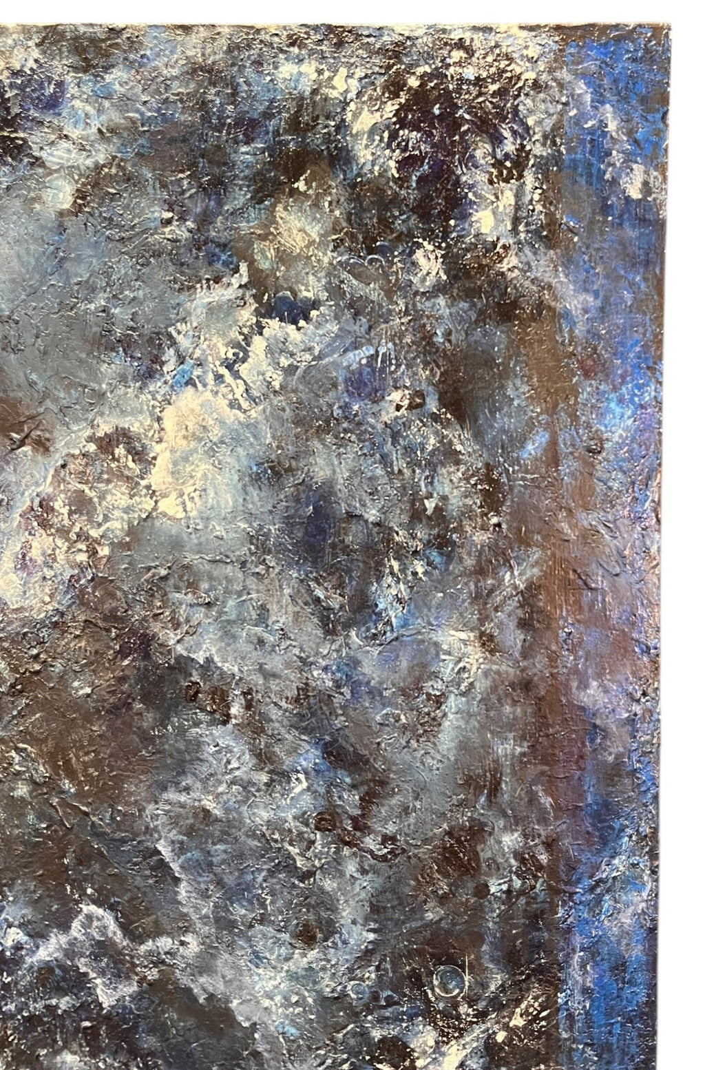 BLUE/WHITE/GRAY ABSTRACT BY K SANCHEZ