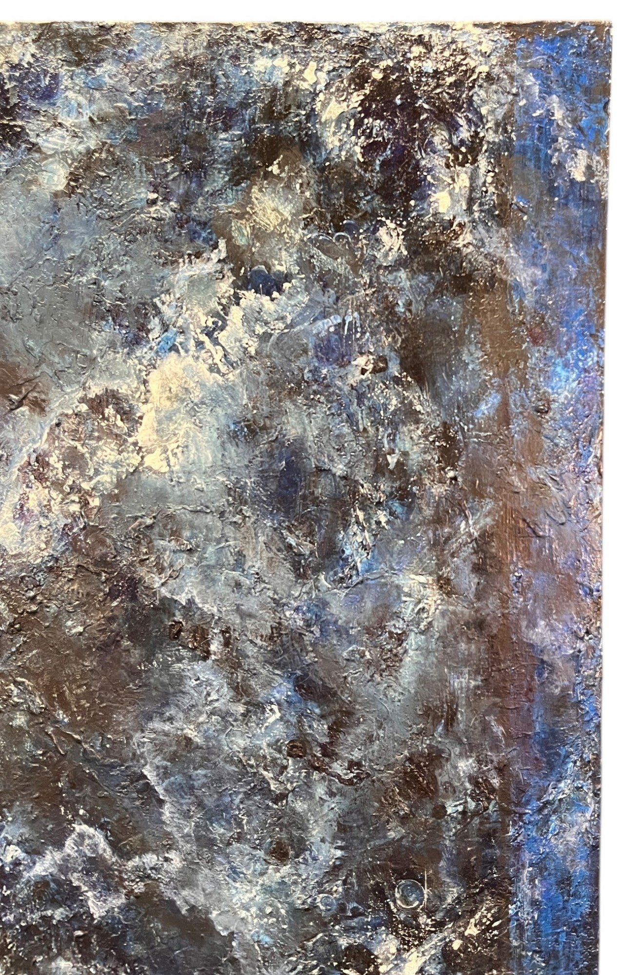BLUE/WHITE/GRAY ABSTRACT BY K SANCHEZ