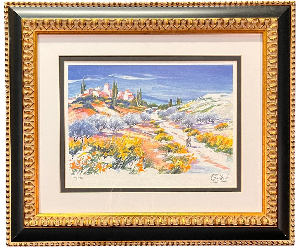 "L'ASCENSION" ORIGINAL LITHOGRAPH BY ELLA FORT