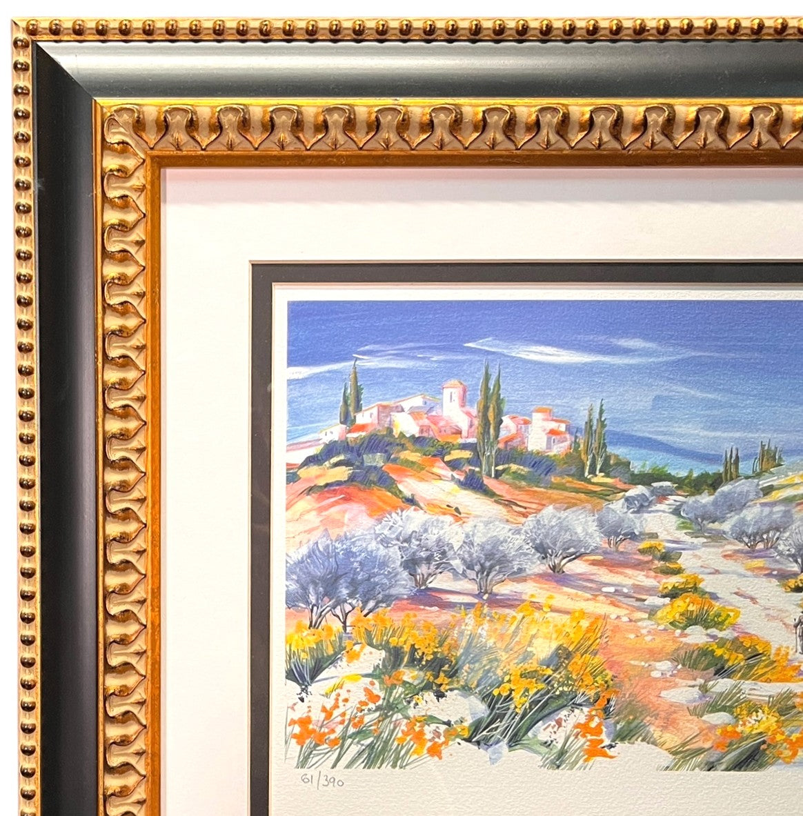"L'ASCENSION" ORIGINAL LITHOGRAPH BY ELLA FORT