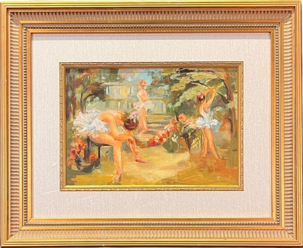"LES DANSEUSES" GICLEE BY CHRISTINE OBERTHUR