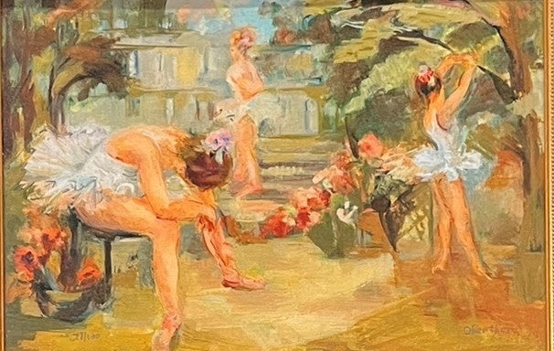 "LES DANSEUSES" GICLEE BY CHRISTINE OBERTHUR