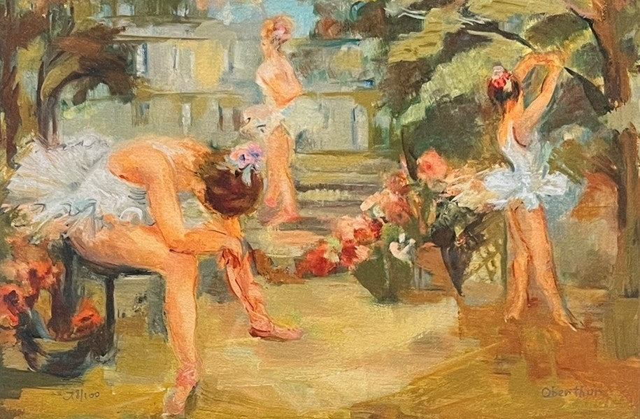 "LES DANSEUSES" GICLEE BY CHRISTINE OBERTHUR