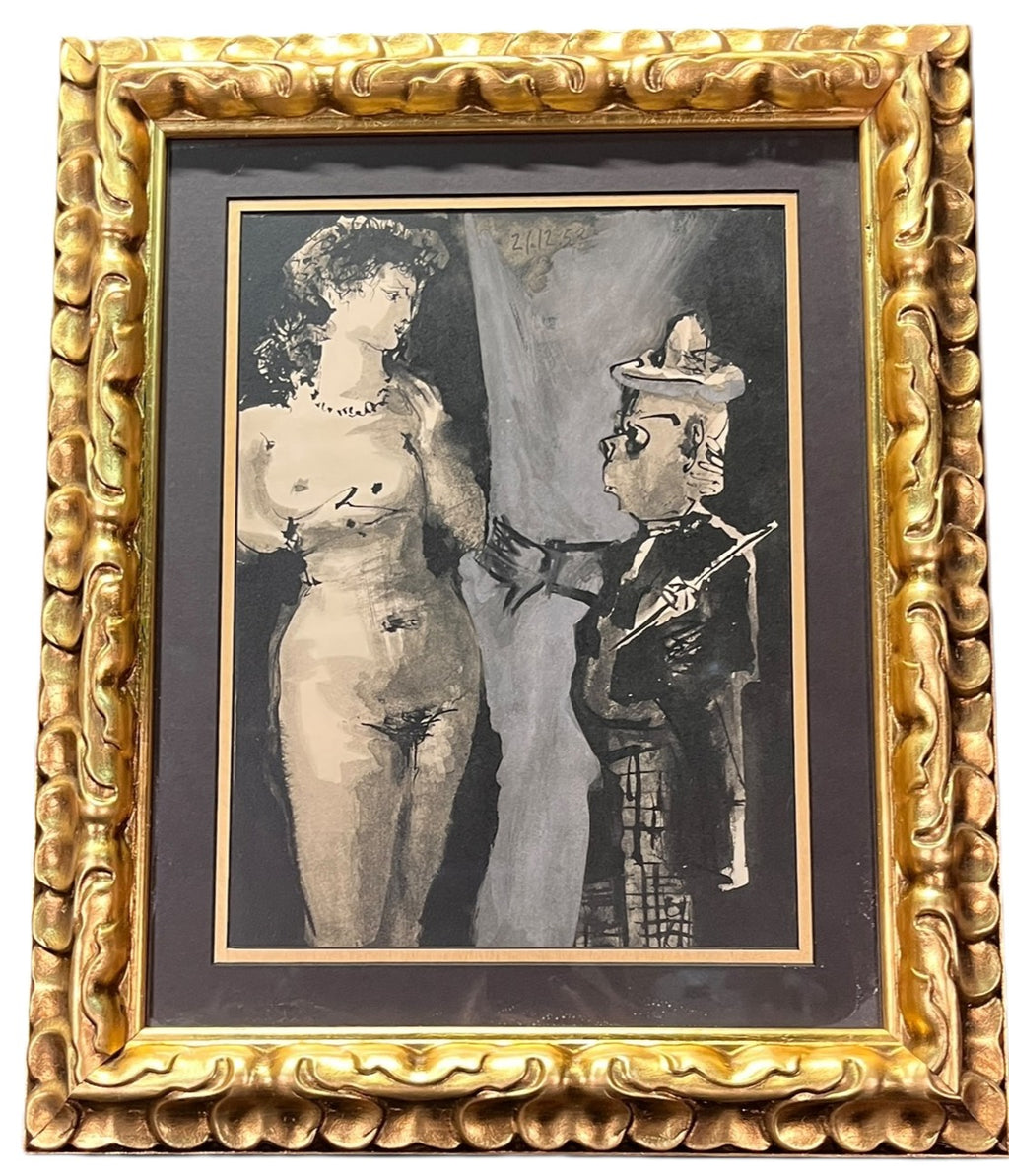 LA COMEDIE HUMAINE FROME VERVE LITHOGRAPH PICASSO