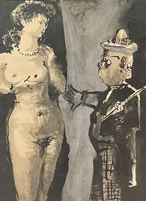 LA COMEDIE HUMAINE FROME VERVE LITHOGRAPH PICASSO