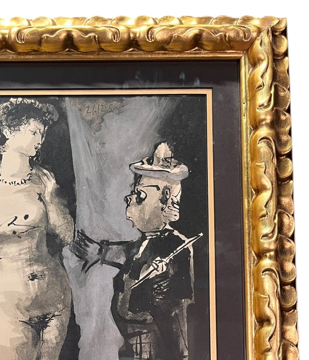 LA COMEDIE HUMAINE FROME VERVE LITHOGRAPH PICASSO