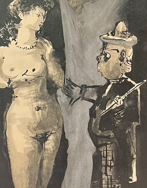 LA COMEDIE HUMAINE FROME VERVE LITHOGRAPH PICASSO