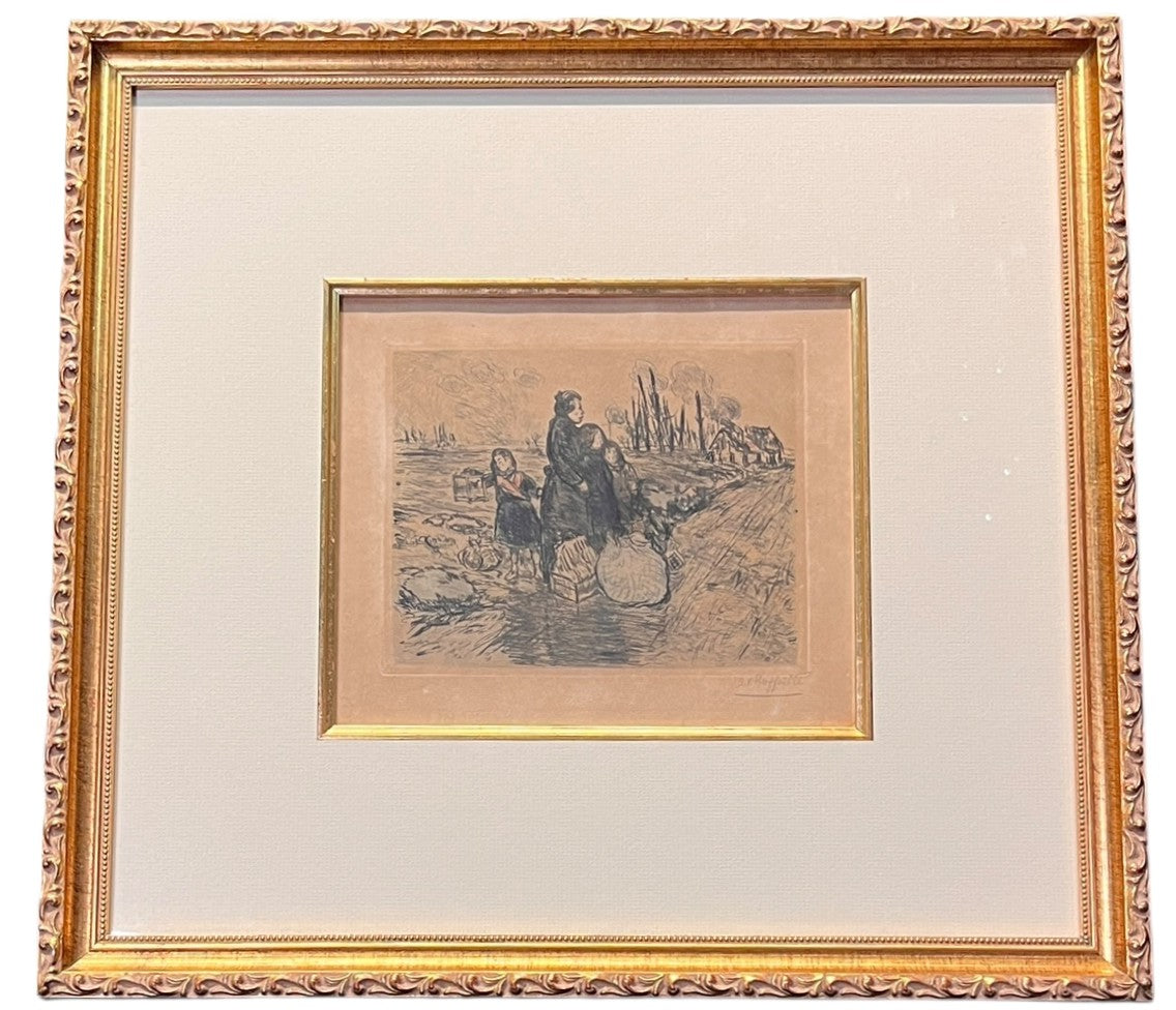 "LE PETIT OISEAU" LITHOGRAPH BY JEAN RAFFAELLI