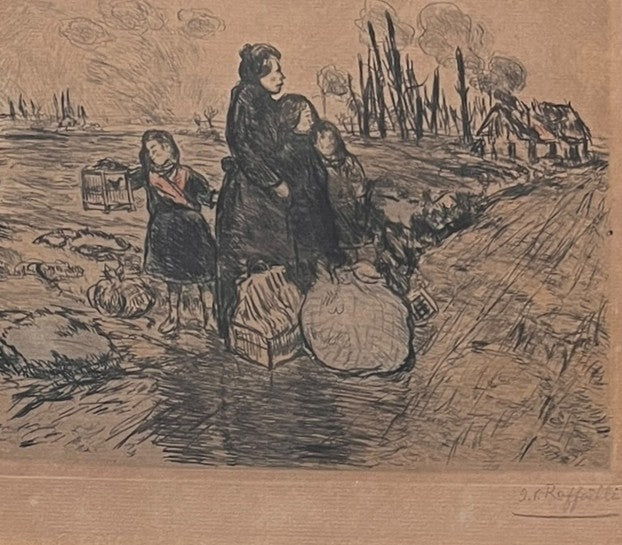 "LE PETIT OISEAU" LITHOGRAPH BY JEAN RAFFAELLI