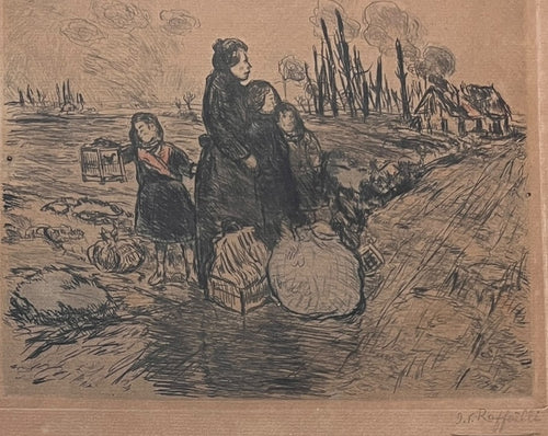 "LE PETIT OISEAU" LITHOGRAPH BY JEAN RAFFAELLI