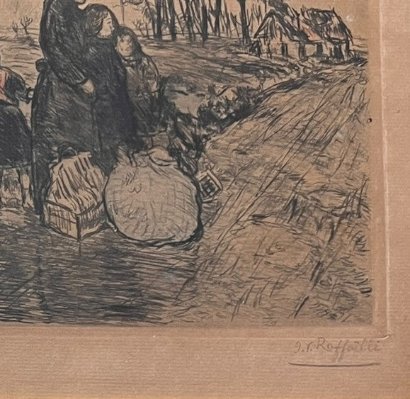 "LE PETIT OISEAU" LITHOGRAPH BY JEAN RAFFAELLI