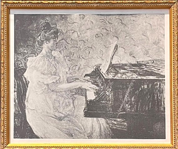 "MADAME M. NATANSON" LITHOGRAPH BY HENRI LAUTREC