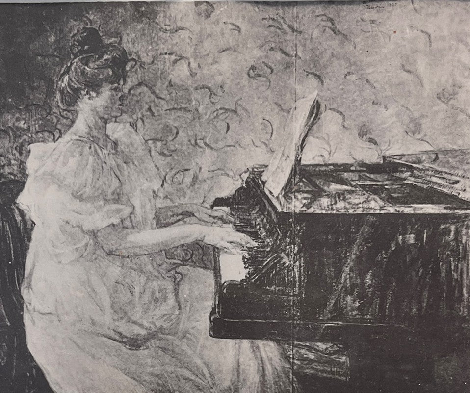 "MADAME M. NATANSON" LITHOGRAPH BY HENRI LAUTREC